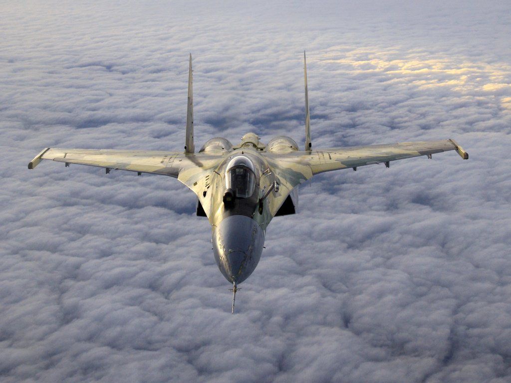 Обои облака, боевой самолет, clouds, combat aircraft разрешение 1920x1200 Загрузить
