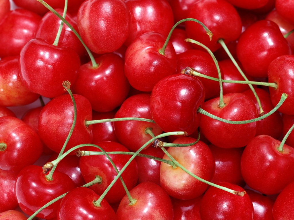 Обои макро, черешня, ягоды, вишня, macro, cherry, berries разрешение 2950x2094 Загрузить