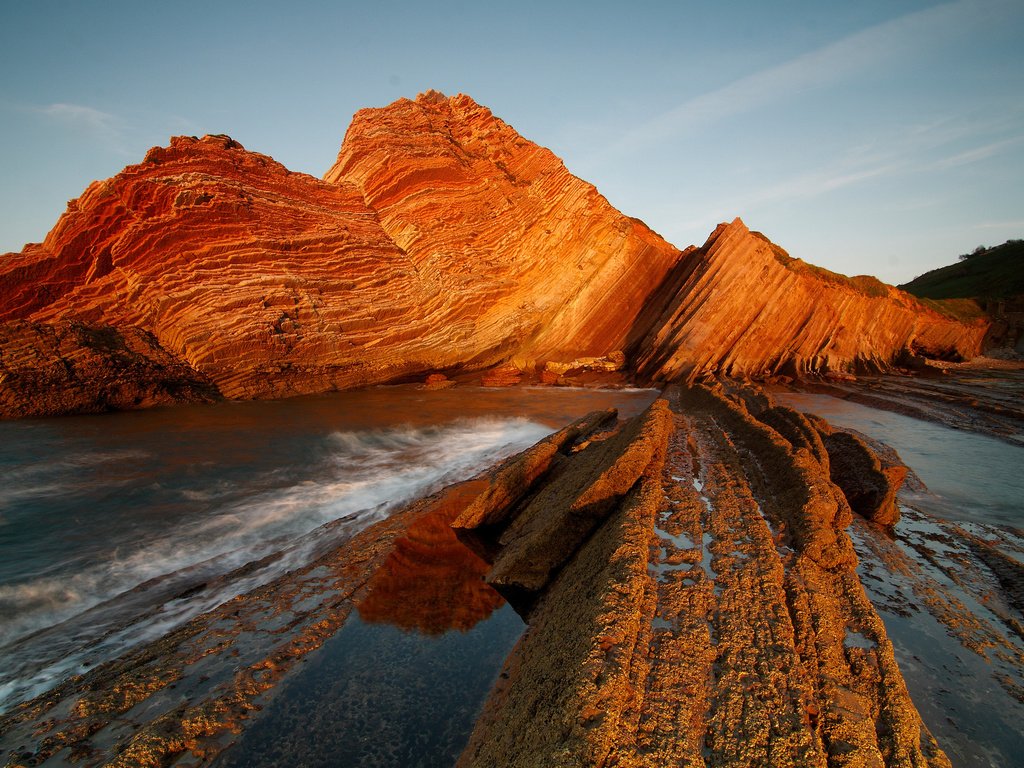 Обои скалы, природа, море, rocks, nature, sea разрешение 2880x1916 Загрузить