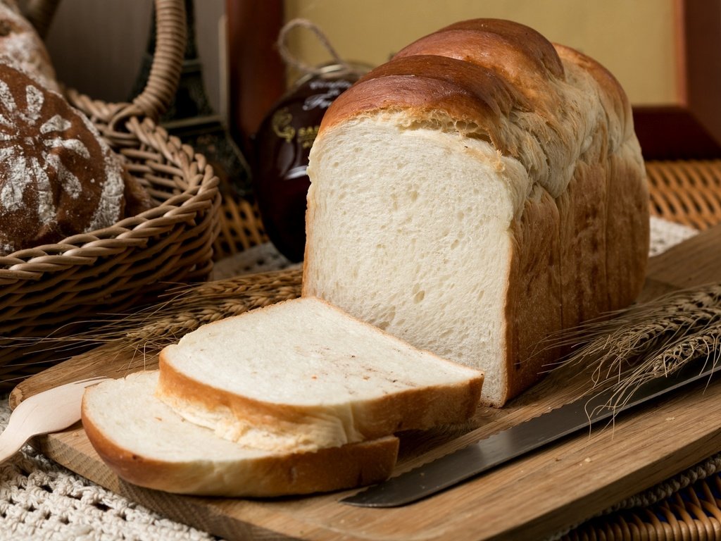 Обои хлеб, колоски, выпечка, булочка, хлебобулочные изделия, bread, spikelets, cakes, bun, bakery products разрешение 2048x1365 Загрузить