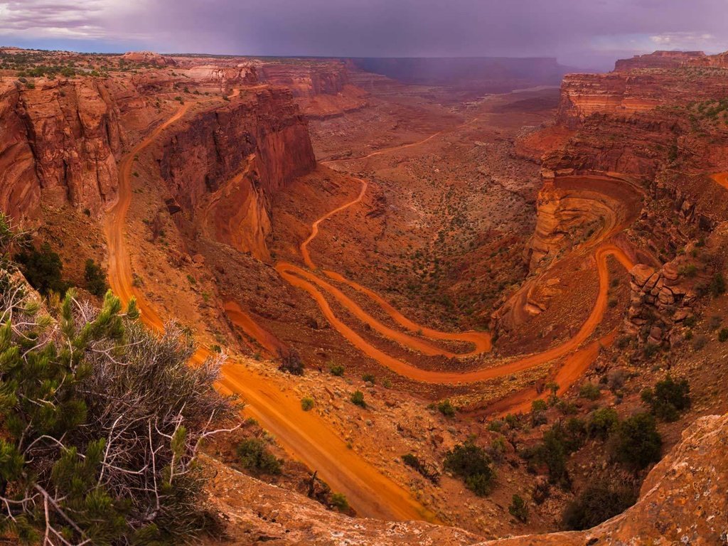 Обои горы, скалы, каньон, сша, юта, национальный парк, каньонлендс, mountains, rocks, canyon, usa, utah, national park, canyonlands разрешение 1920x1080 Загрузить