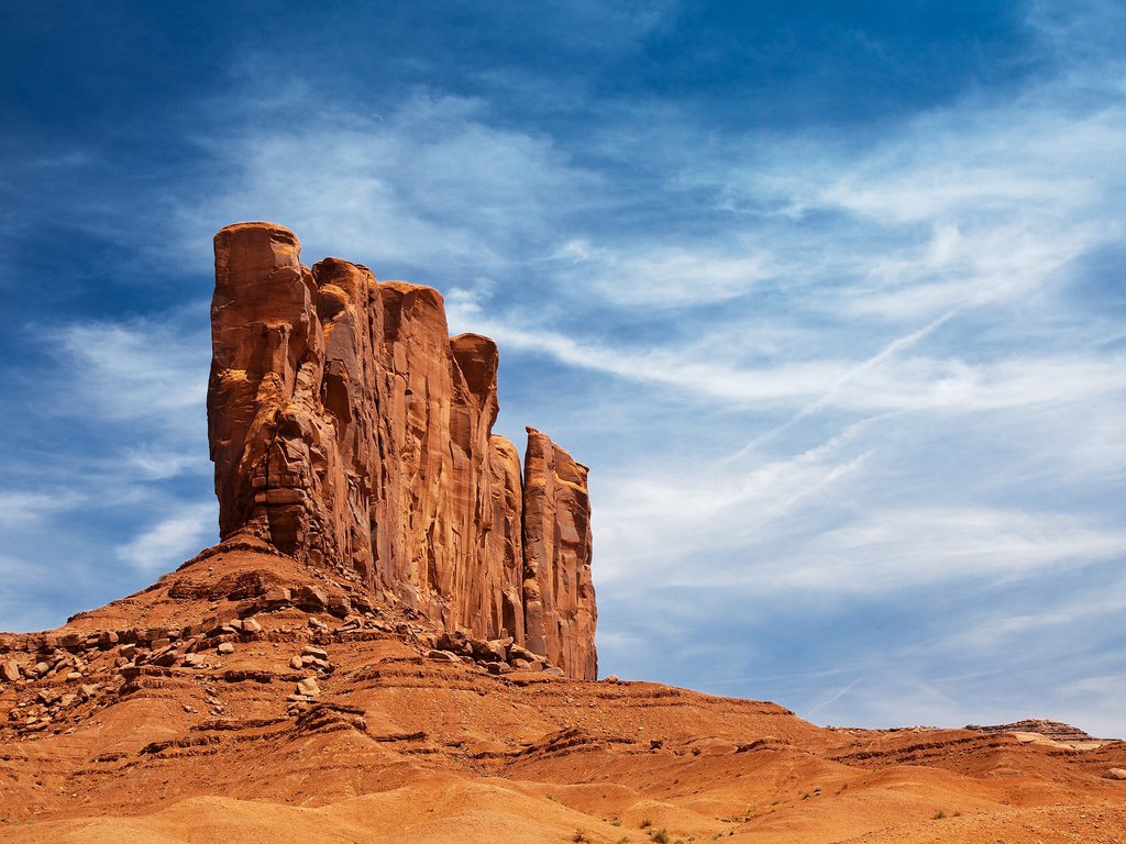 Обои небо, скала, пустыня, аризона, the sky, rock, desert, az разрешение 2560x1600 Загрузить