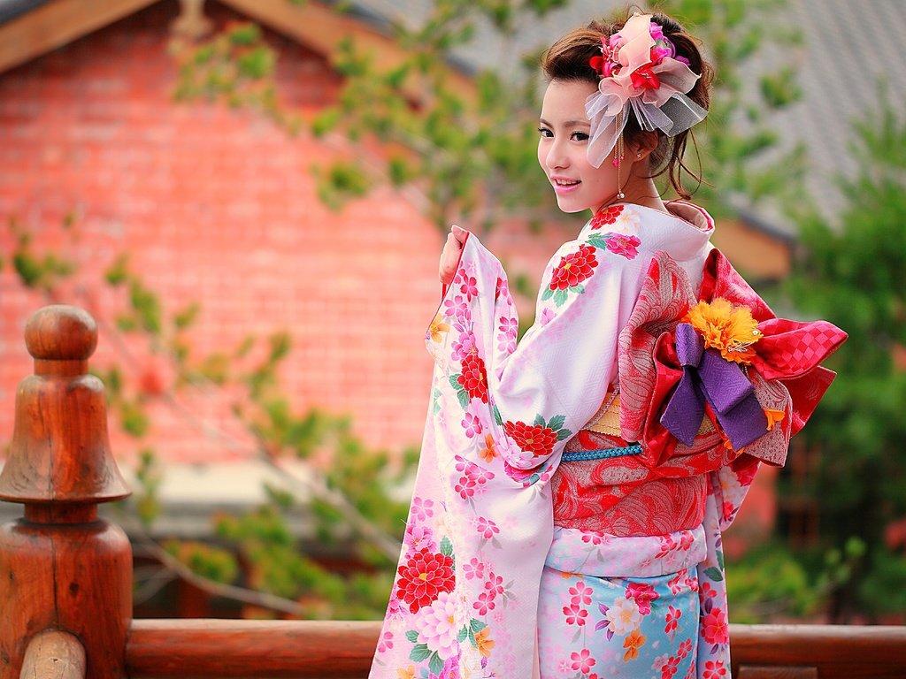 Обои стиль, девушка, настроение, улыбка, кимоно, азиатка, style, girl, mood, smile, kimono, asian разрешение 5055x3370 Загрузить