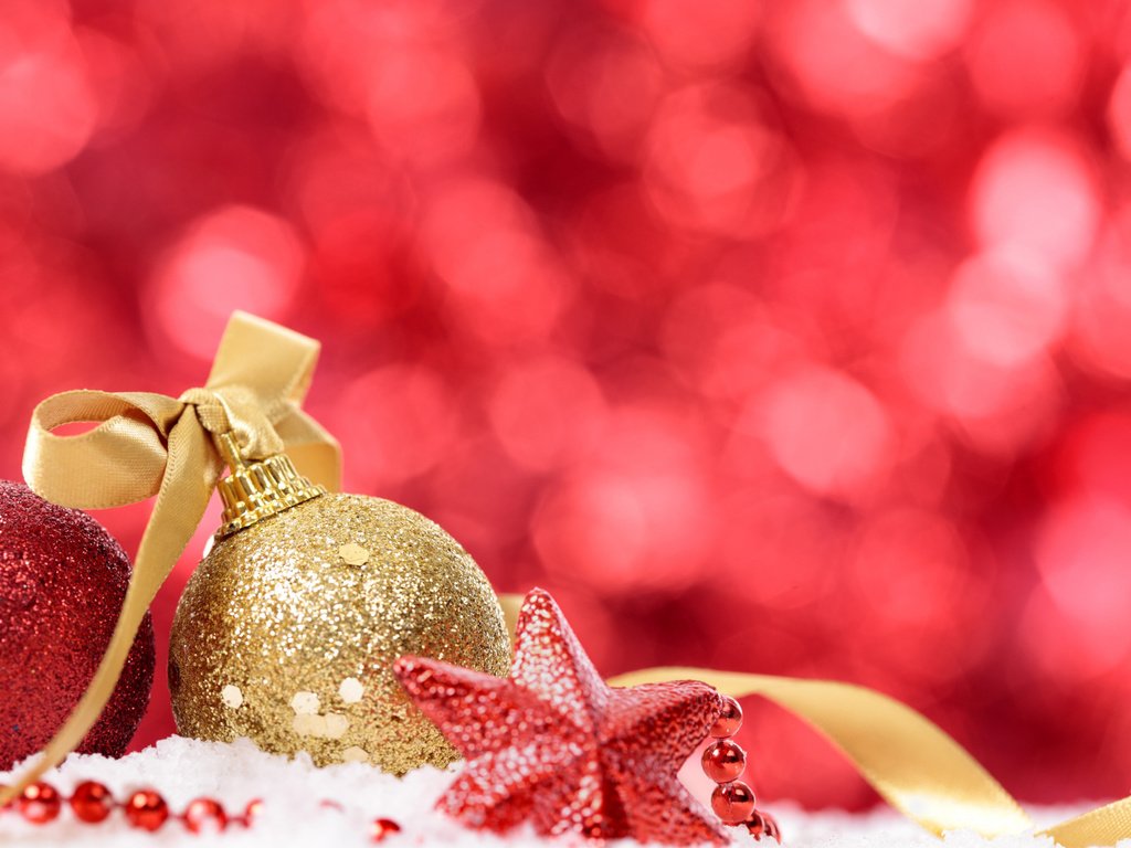 Обои новый год, шары, звезда, рождество, декор, new year, balls, star, christmas, decor разрешение 1920x1200 Загрузить