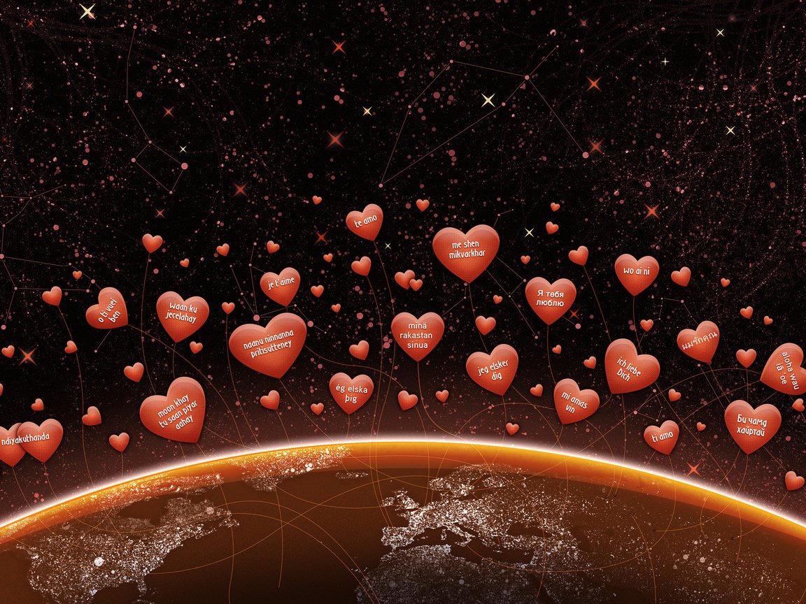 Обои надписи, земля, я тебя люблю, звезды, день влюбленных, планета, мир, любовь, сердечки, день валентина, материки, labels, earth, i love you, stars, planet, the world, love, hearts, valentine's day, continents разрешение 2560x1600 Загрузить