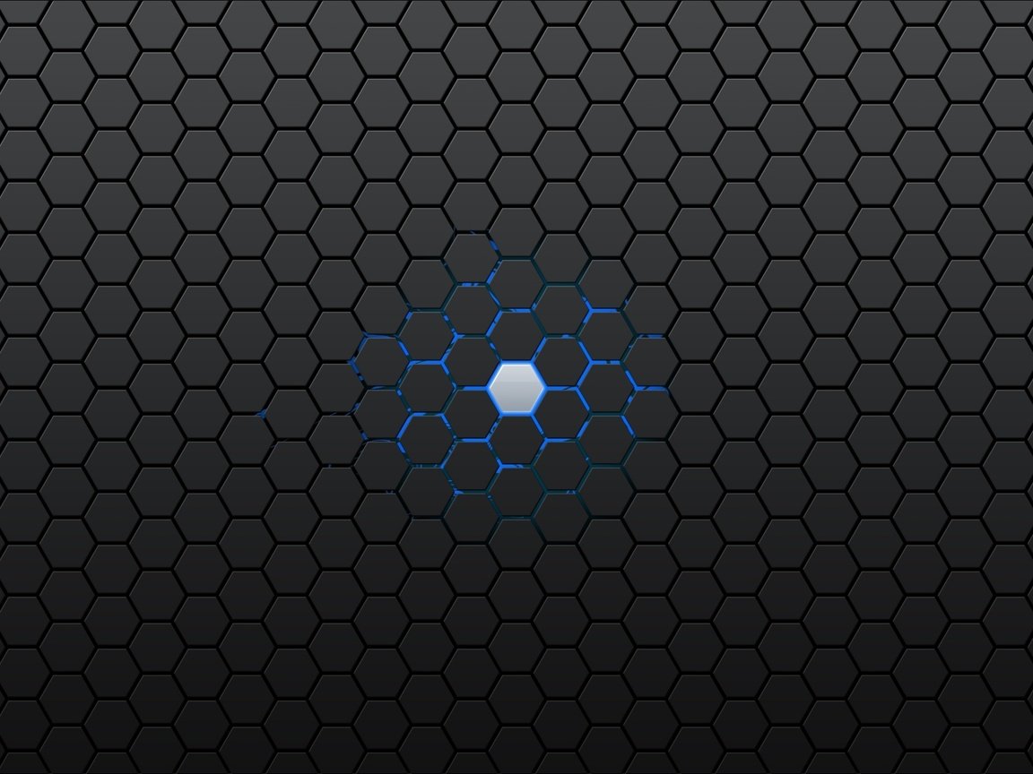 Обои синий, серый, шестигранник, blue, grey, hexagon разрешение 1920x1200 Загрузить