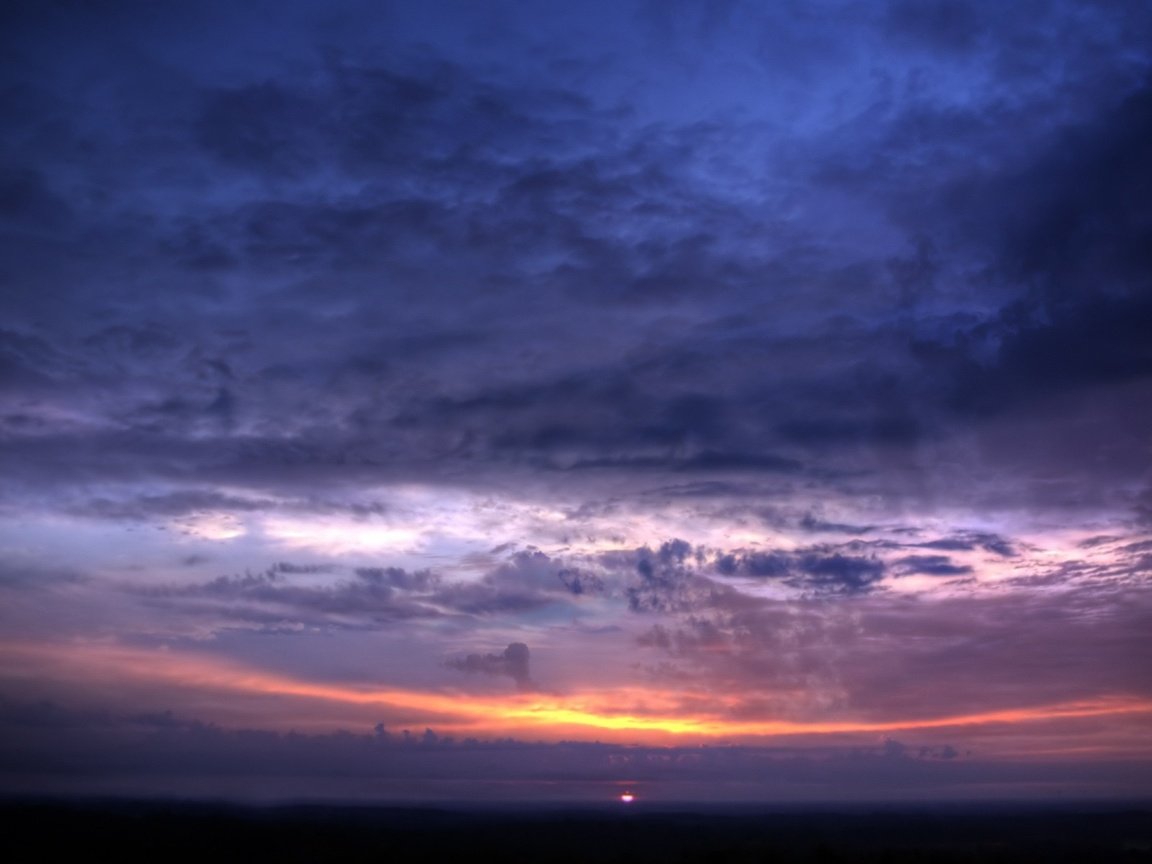 Обои небо, облака, закат, the sky, clouds, sunset разрешение 1920x1200 Загрузить