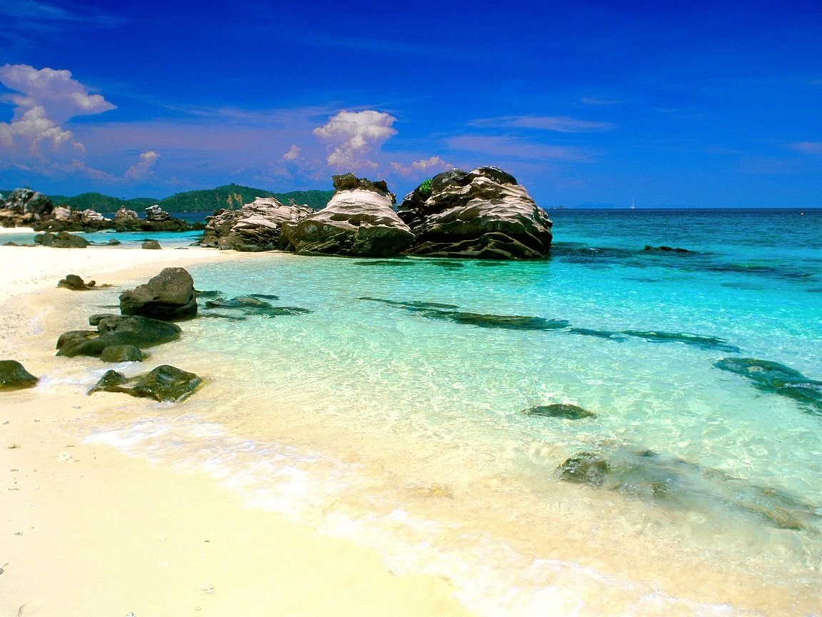Обои камни, пляж, stones, beach разрешение 2560x1920 Загрузить