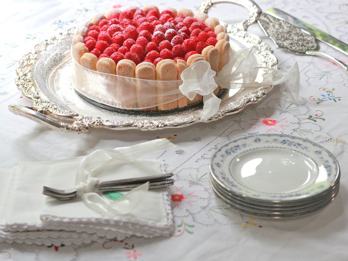 Обои малина, торт, десерт, пирожное, raspberry, cake, dessert разрешение 2560x1600 Загрузить