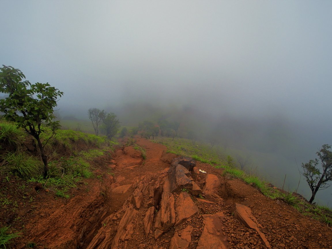 Обои природа, пейзаж, туман, гора, nature, landscape, fog, mountain разрешение 2560x1600 Загрузить