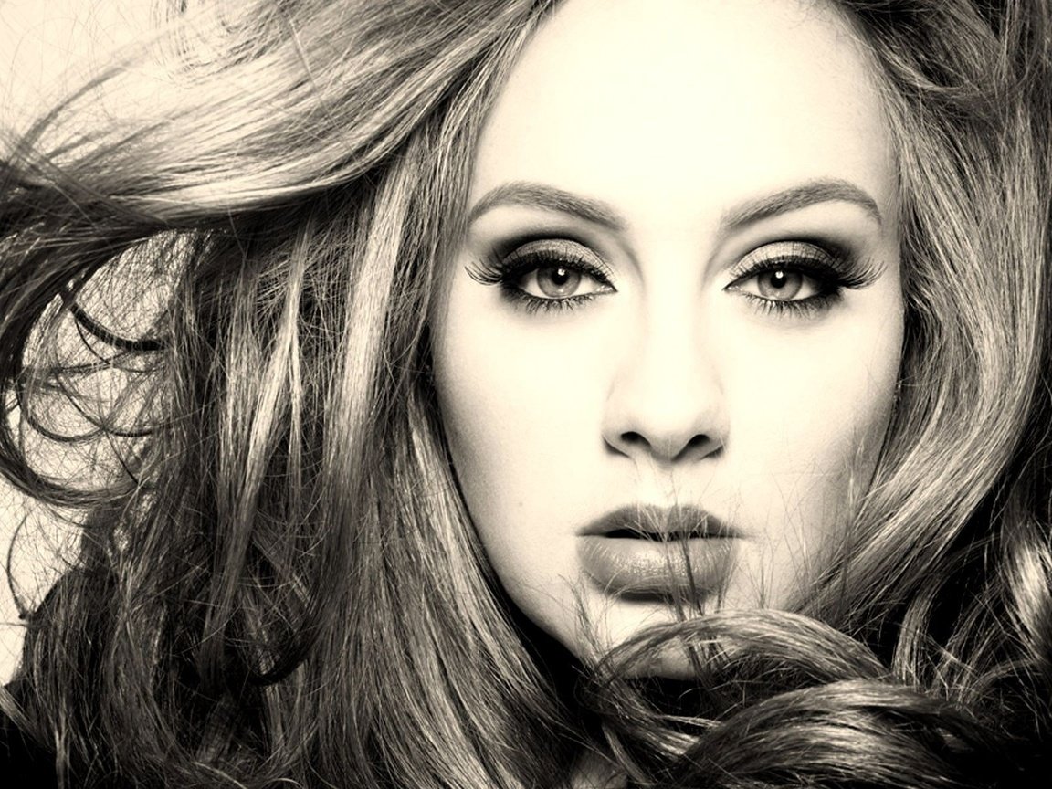 Обои девушка, волосы, лицо, певица, знаменитость, адель, girl, hair, face, singer, celebrity, adele разрешение 1920x1200 Загрузить