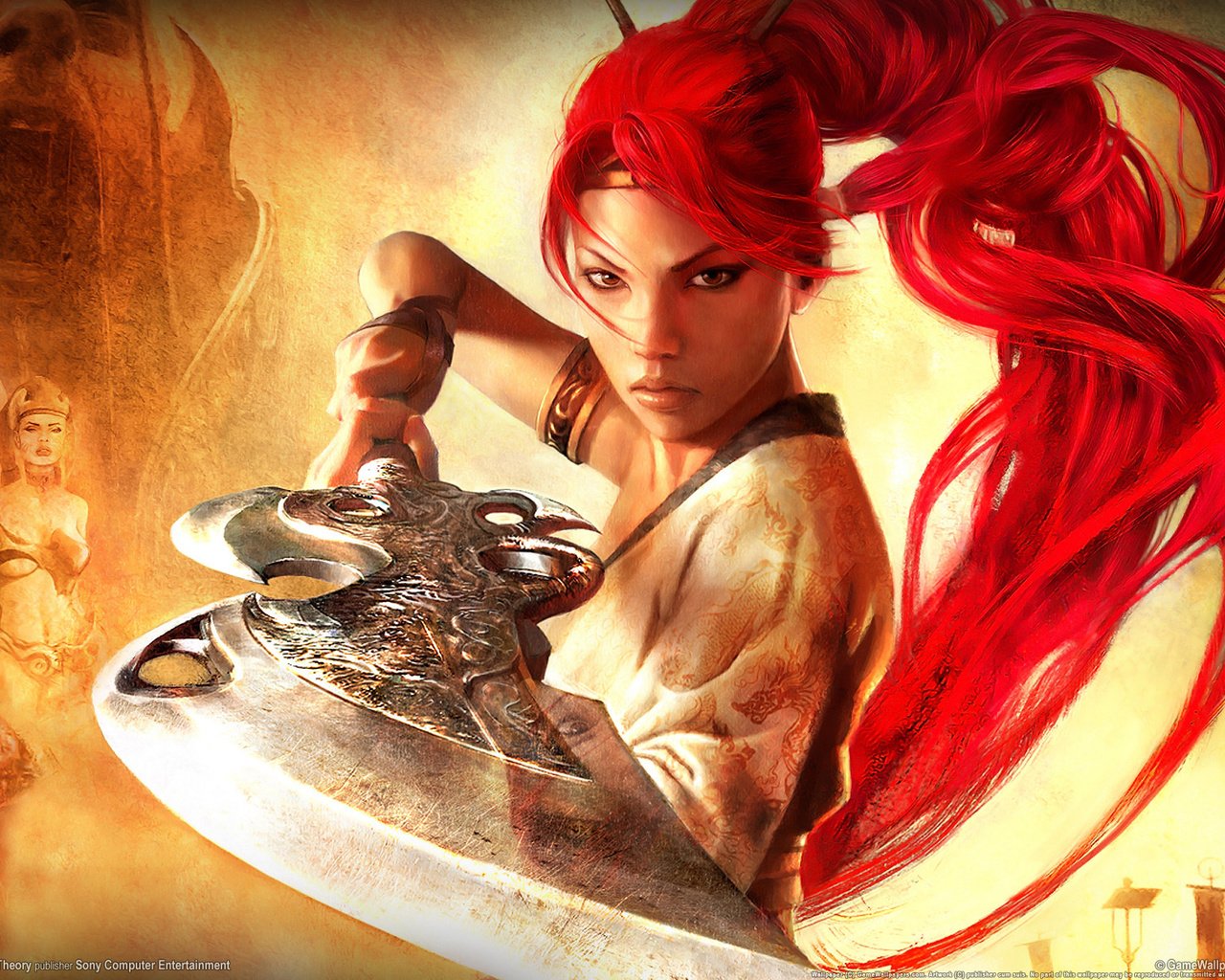 Обои девушка, воин, оружие, heavenly sword 2, girl, warrior, weapons разрешение 1920x1200 Загрузить