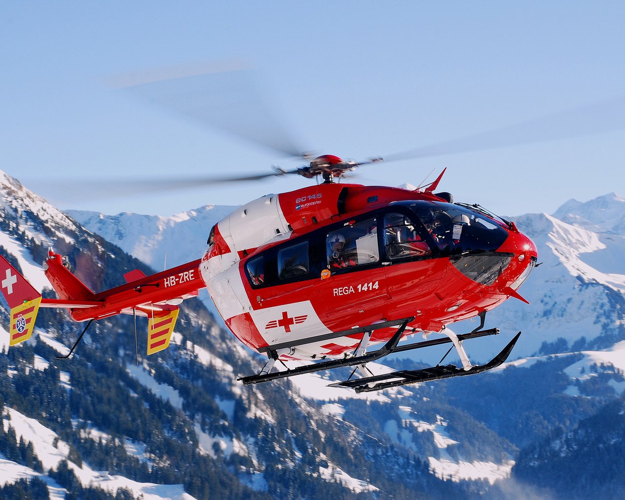 Обои швейцария, вертолет, bk 117-c2 (ec-145, switzerland, helicopter разрешение 1920x1200 Загрузить
