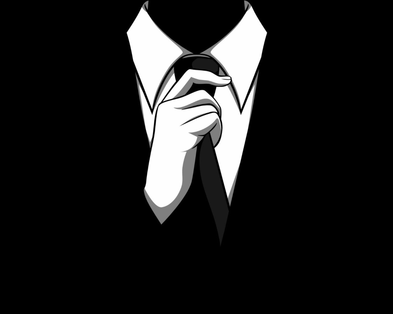 Обои галстук, анонимус, аноним, tie, anonymous разрешение 1920x1080 Загрузить