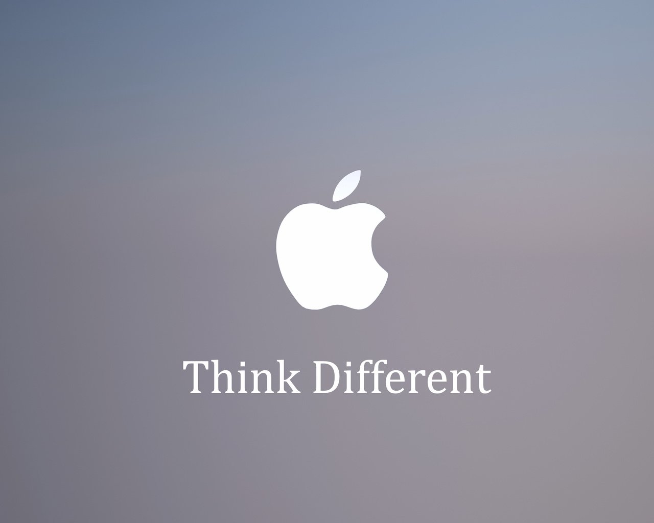 Обои яблоко, think different, слоган., эппл, apple, slogan. разрешение 3840x2160 Загрузить