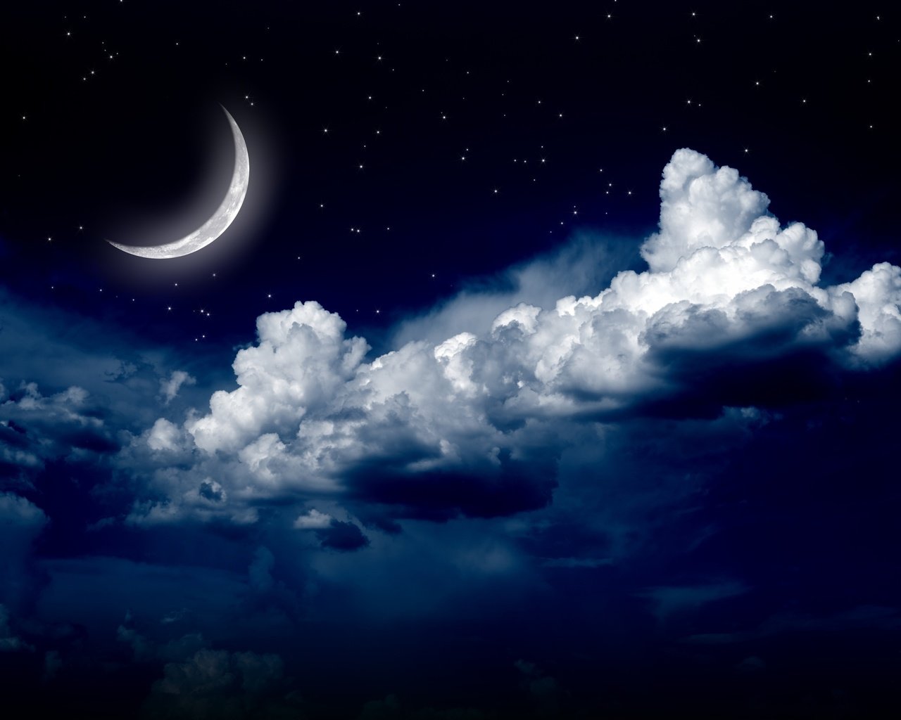 Обои небо, moon, ландшафт, облака, на природе, лунный свет, ночь, ноч, звезд, природа, пейзаж, звезды, луна, неба, the sky, clouds, moonlight, night, nature, landscape, stars, the moon, sky разрешение 2560x1600 Загрузить