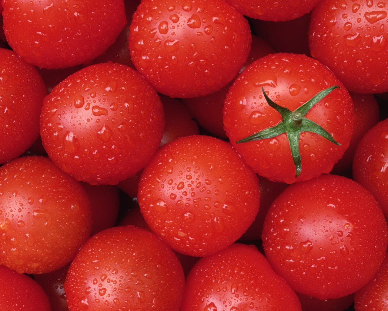 Обои текстура, капли, овощи, помидоры, томаты, texture, drops, vegetables, tomatoes разрешение 1920x1080 Загрузить