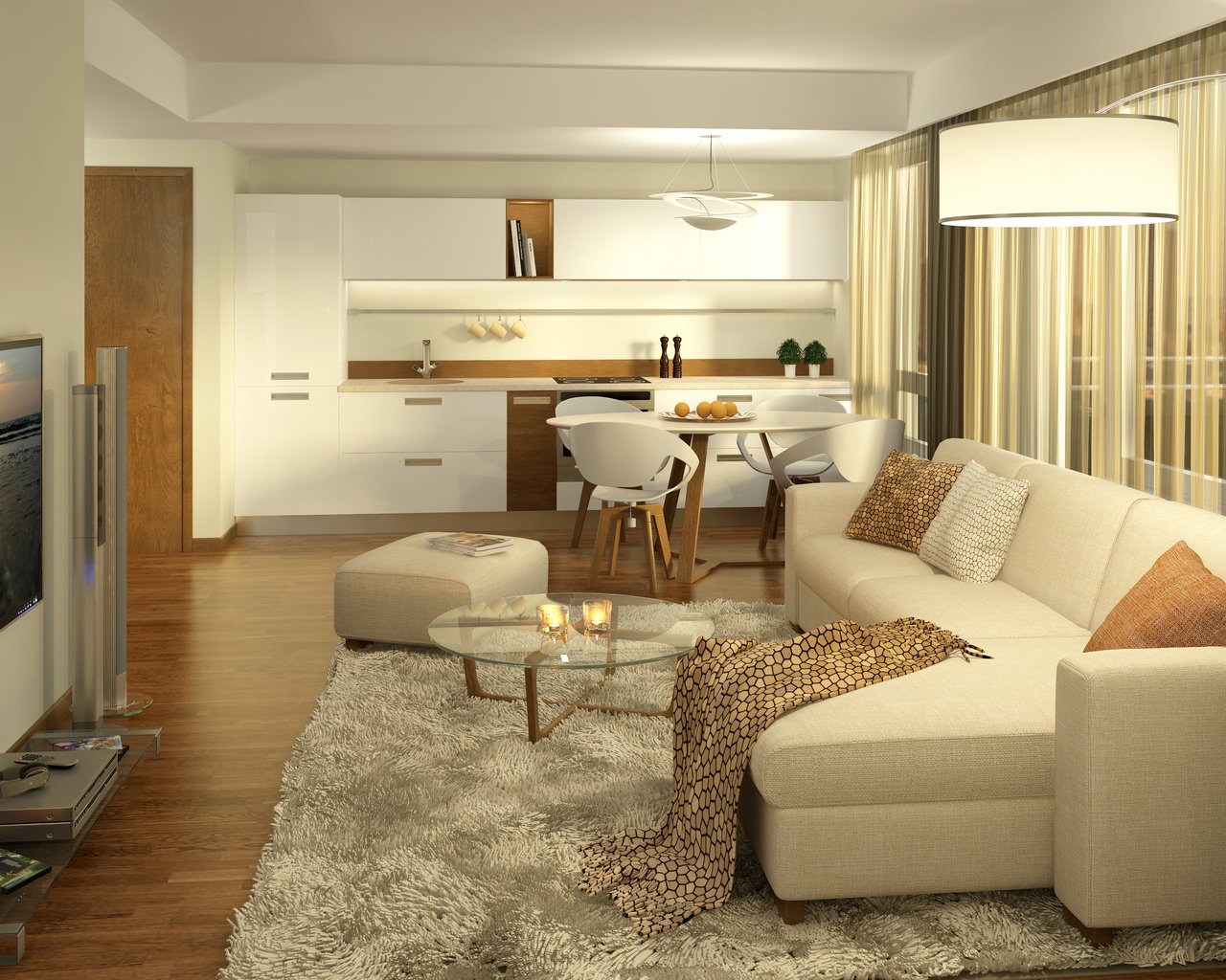 Обои дизайн, комната, мебель, гостиная, design, room, furniture, living room разрешение 4000x2277 Загрузить