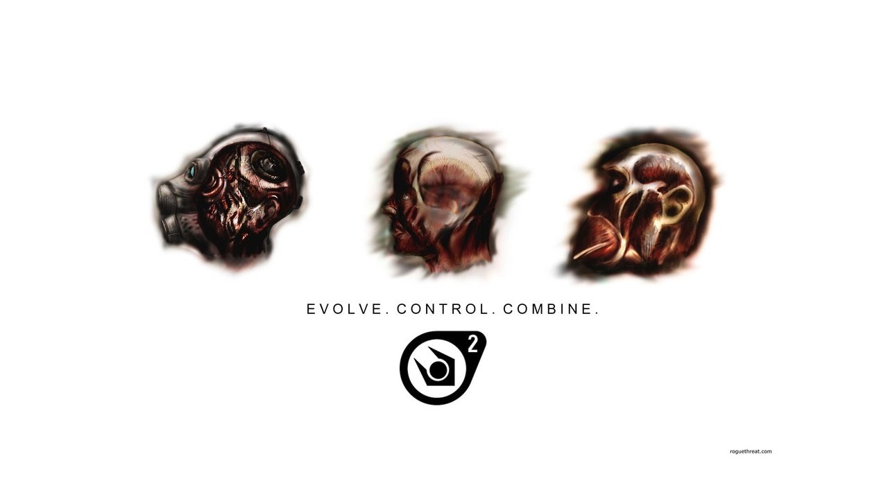 Обои half-life, evolve, combine, контроль, control разрешение 1920x1200 Загрузить