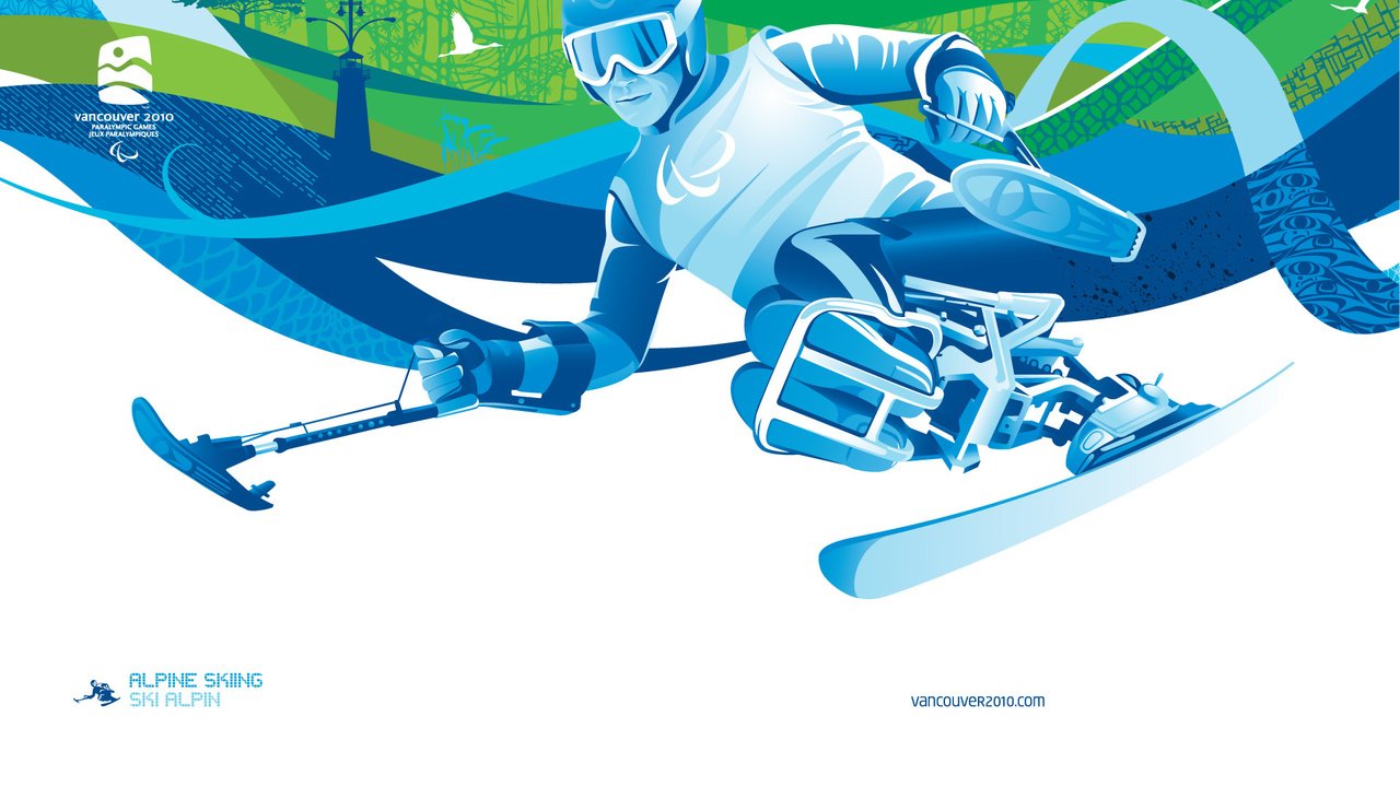 Обои ванкувер, олимпиада 2010, альпийские лыжи, vancouver, olympics 2010, alpine skiing разрешение 1920x1200 Загрузить