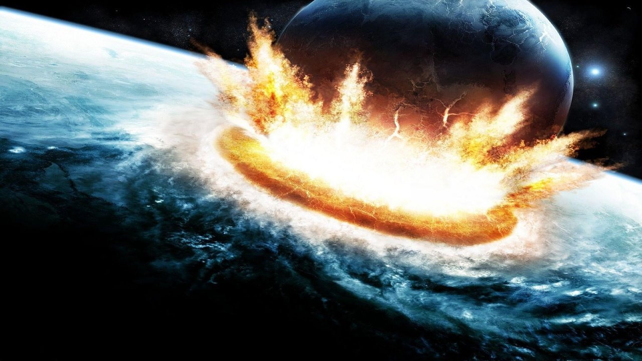 Обои планета, взрыв, столкновение, planet, the explosion, clash разрешение 1920x1080 Загрузить