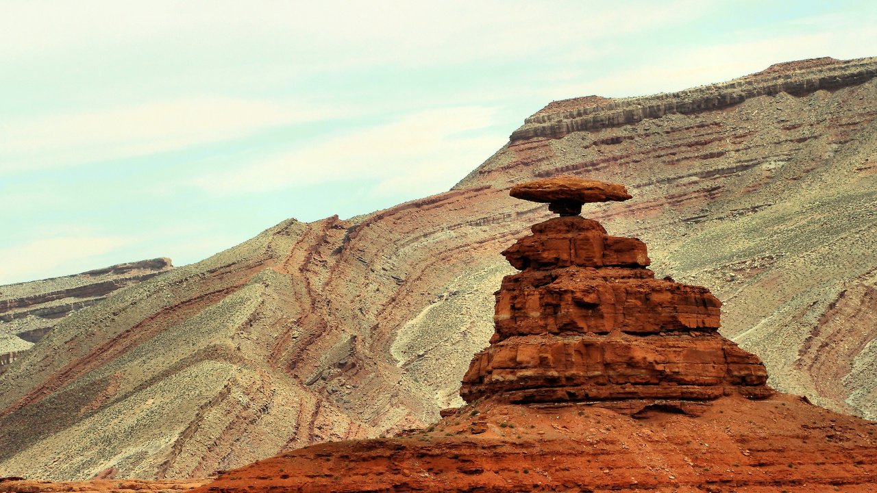 Обои небо, горы, скалы, камни, долина монументов, the sky, mountains, rocks, stones, monument valley разрешение 2048x1365 Загрузить