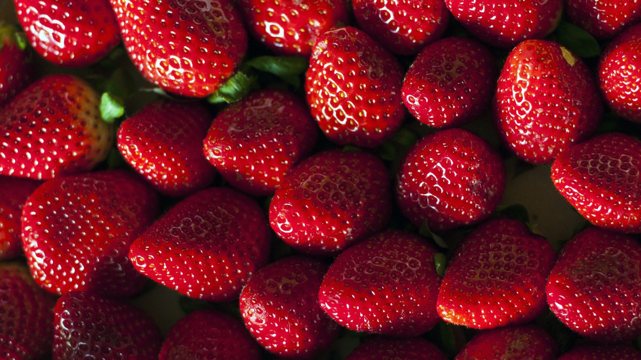 Обои клубника, красные, ягоды, strawberry, red, berries разрешение 4288x2848 Загрузить