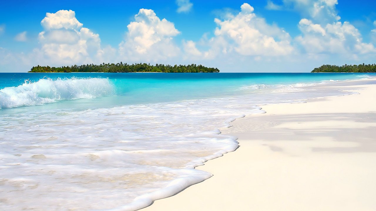 Обои море, пляж, острова, sea, beach, islands разрешение 3840x2400 Загрузить