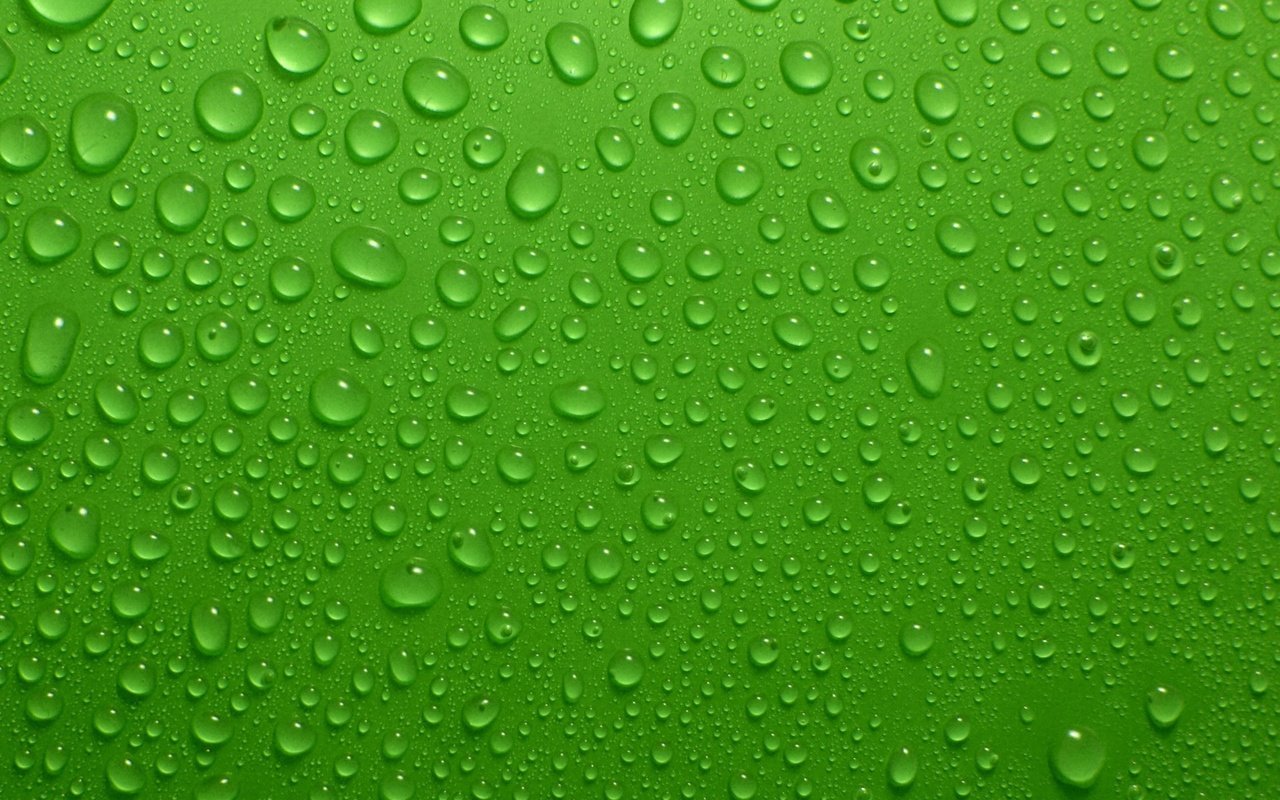Обои зелёный, фон, капли, капли воды, green, background, drops, water drops разрешение 1920x1200 Загрузить