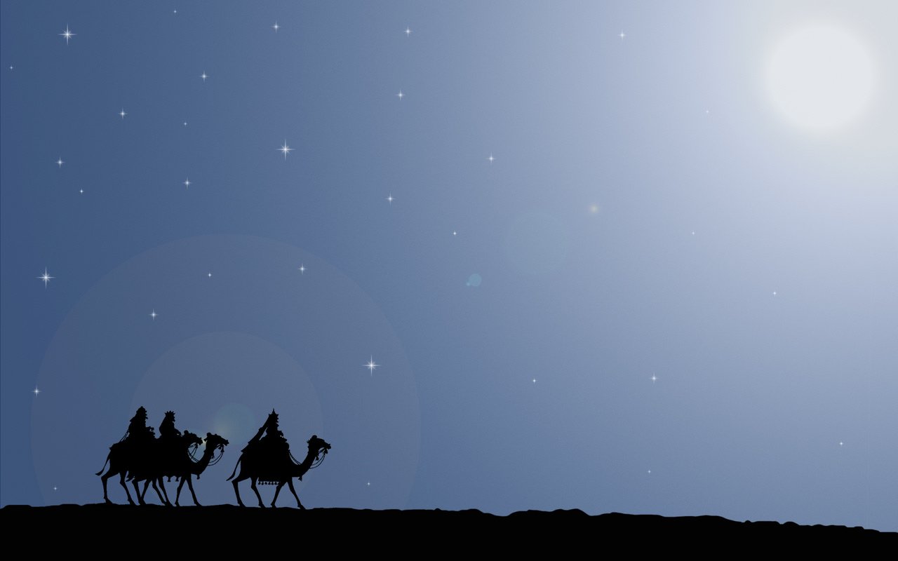 Обои дорога, вифлеем, подарки, дары, звезда, путь, рождество, путешествие, верблюды, волхвы, road, bethlehem, gifts, star, the way, christmas, journey, camels, the magi разрешение 1920x1200 Загрузить