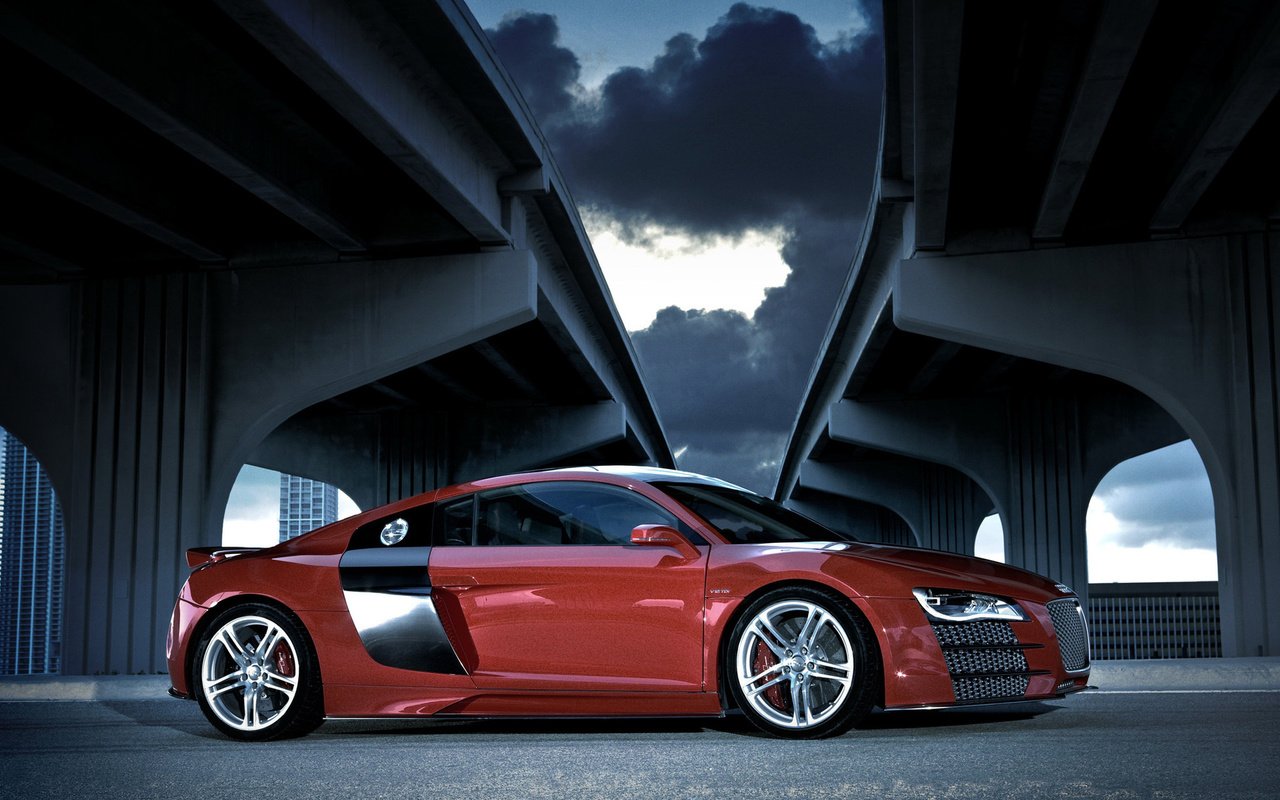 Обои audi r8. разрешение 1920x1200 Загрузить