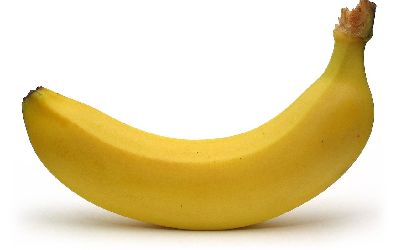 Обои желтый, фрукты, белый фон, банан, бананы, yellow, fruit, white background, banana, bananas разрешение 2000x1500 Загрузить