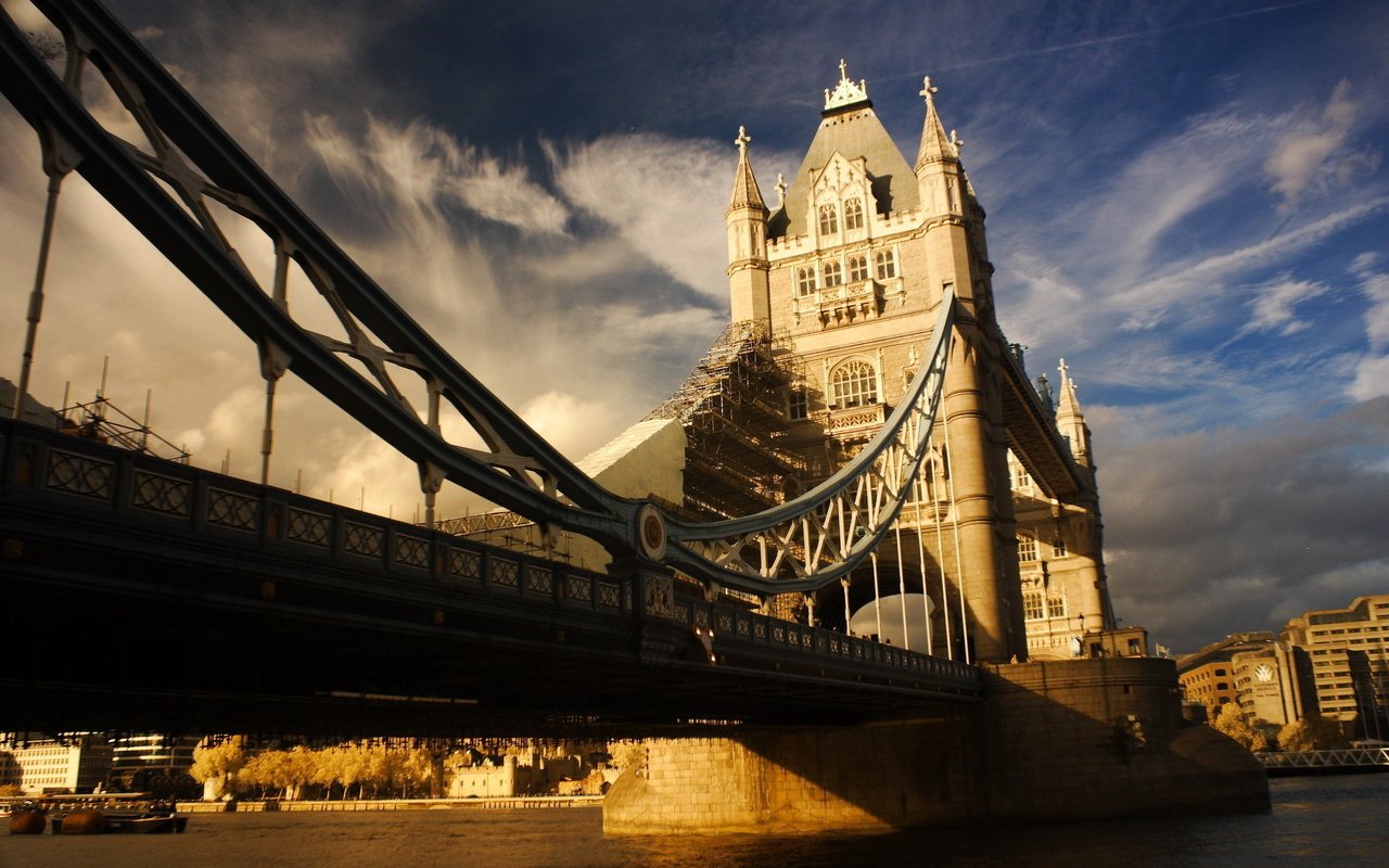 Обои река, лондон, город, англия, тауэрский мост, river, london, the city, england, tower bridge разрешение 2458x1638 Загрузить