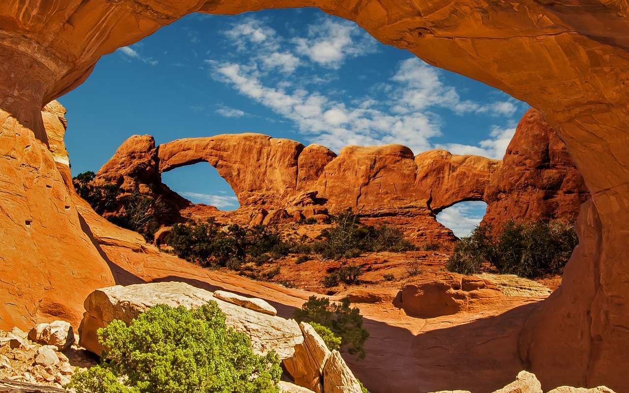 Обои скалы, пейзаж, арки, национальный парк арки, rocks, landscape, arch, arches national park разрешение 2123x1408 Загрузить