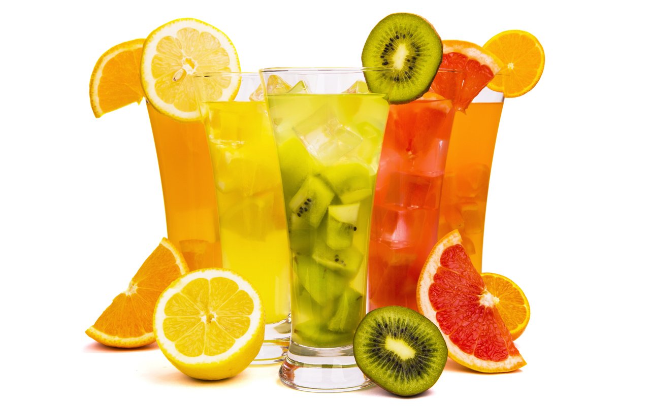Обои фрукты, лимон, апельсин, напитки, киви, сок, fruit, lemon, orange, drinks, kiwi, juice разрешение 5219x3578 Загрузить