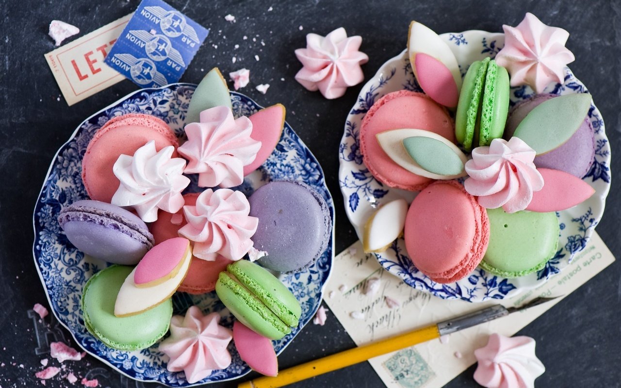 Обои сладкое, печенье, макарун, безе, sweet, cookies, macaron, meringue разрешение 2000x1322 Загрузить