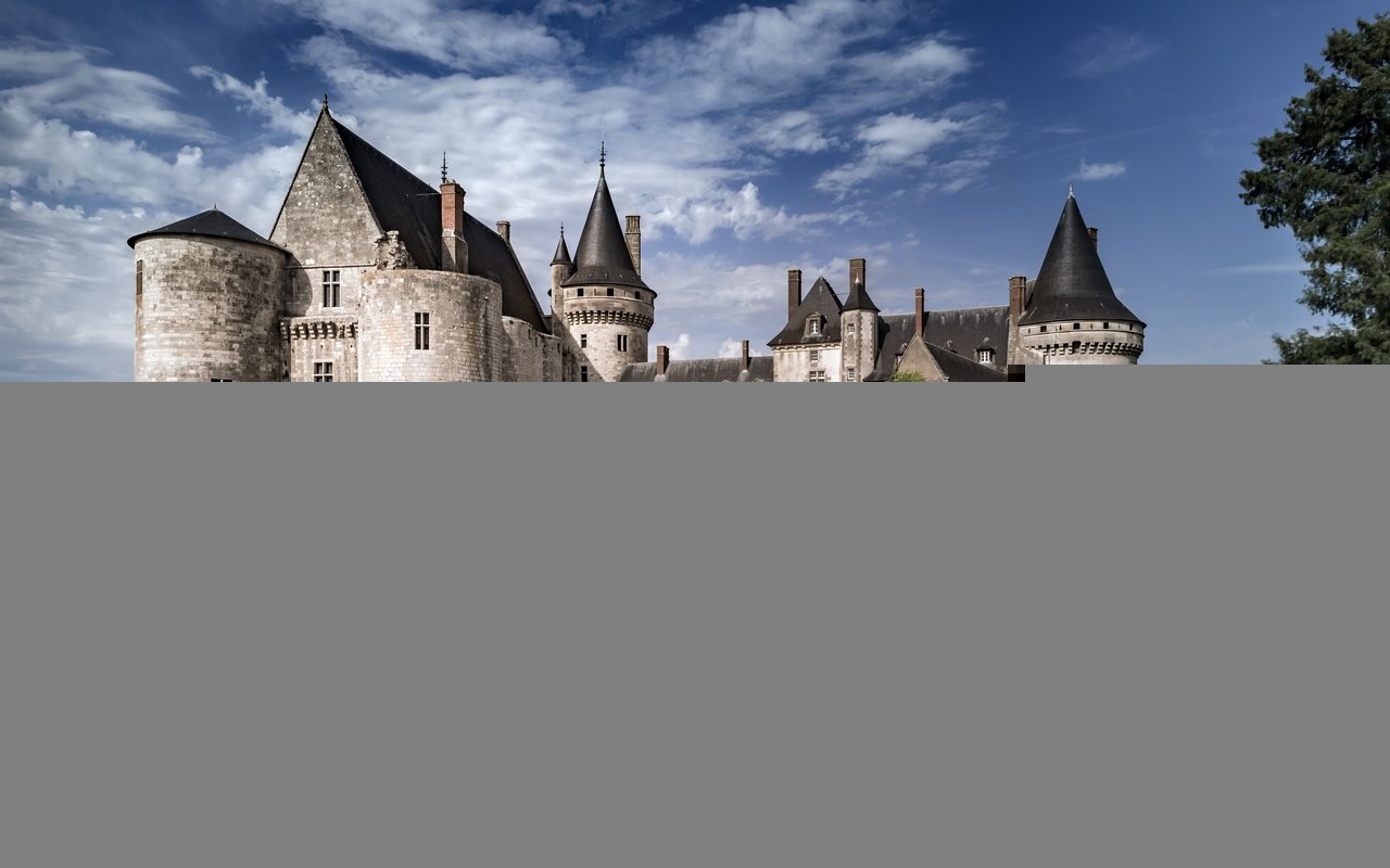 Обои небо, замок, франция, chateau de sully sur loire, замок сюлли-сюр-луар, сюлли-сюр-луар, the sky, castle, france, the castle of sully-sur-loire, sully-sur-loire разрешение 2560x1733 Загрузить