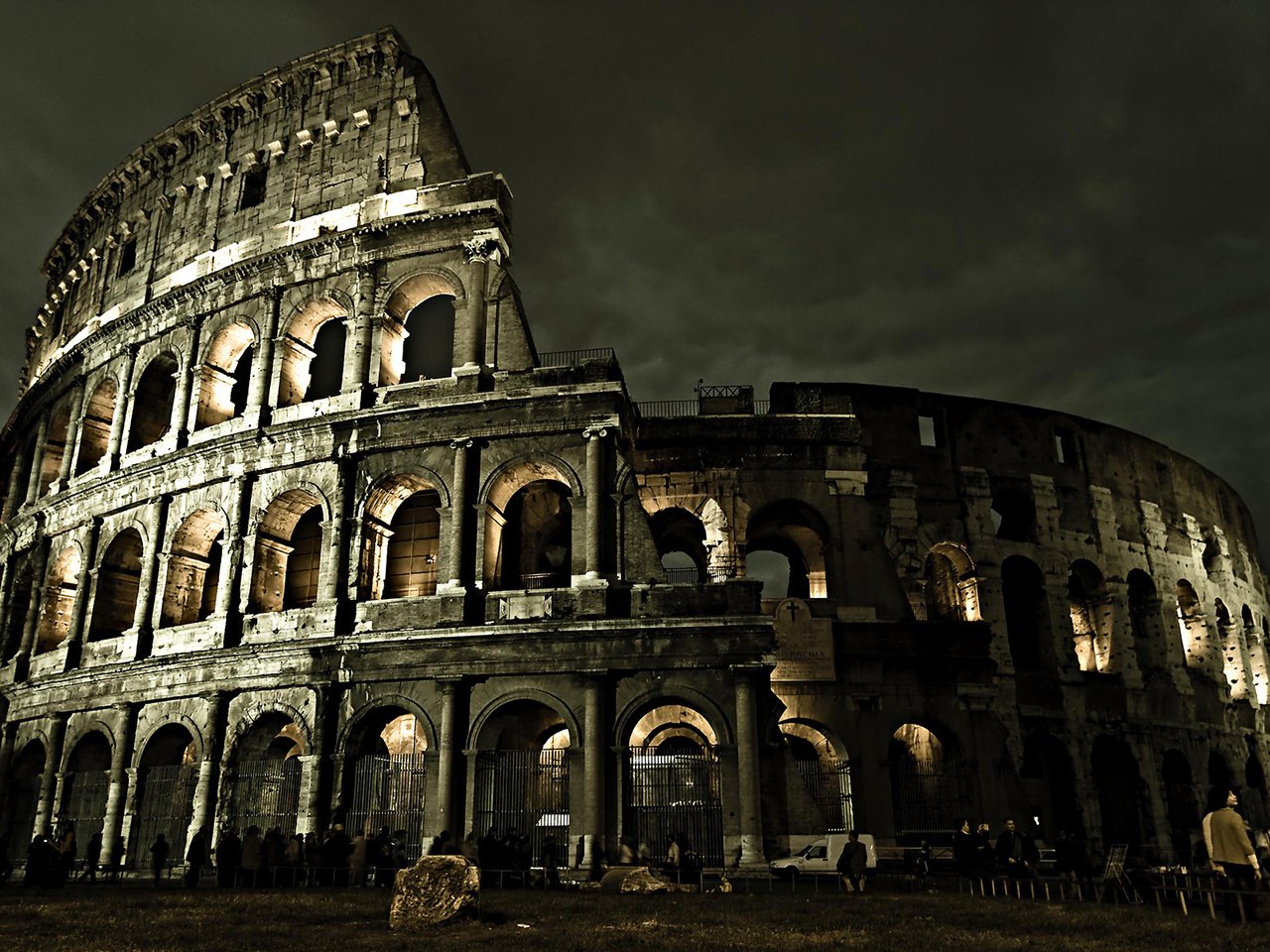 Обои италия, колизей, рим, italy, colosseum, rome разрешение 1920x1200 Загрузить