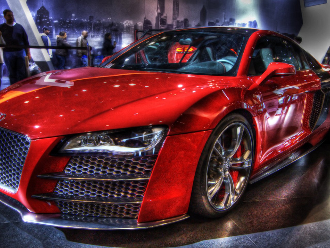 Обои машины, автомобиль audi r8, machine, audi r8 разрешение 1920x1080 Загрузить