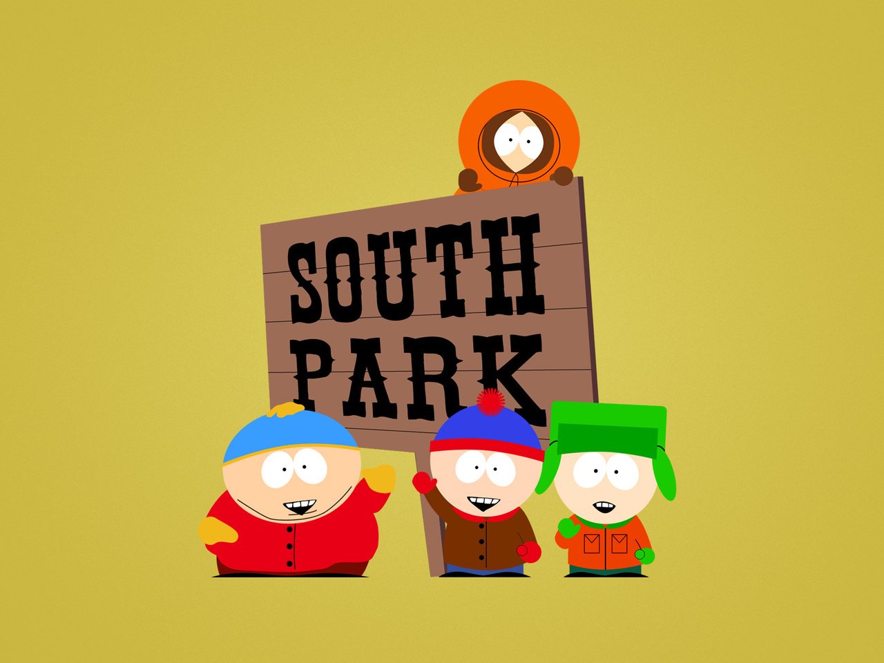 Обои южный парк, светлый фон, south park, light background разрешение 1920x1200 Загрузить