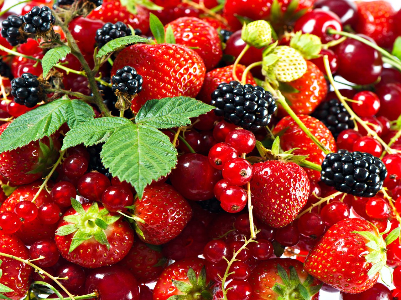 Обои вкус, клубника, ягоды, земляника, ежевика, смородина, виктория, taste, strawberry, berries, strawberries, blackberry, currants, victoria разрешение 2560x1600 Загрузить