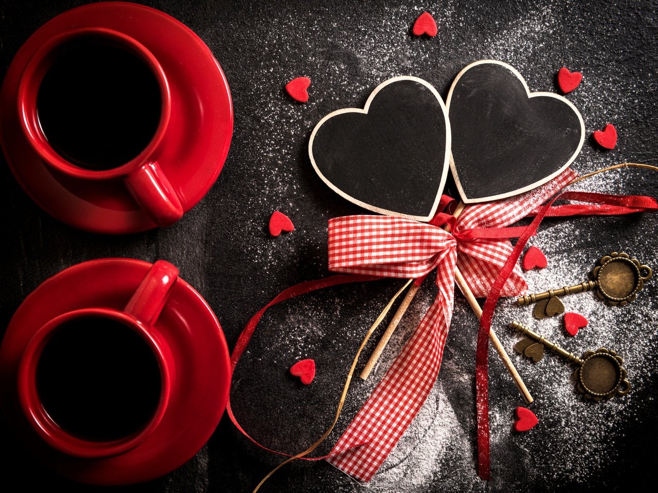 Обои кофе, сердце, сердечки, чашки, день святого валентина, бант, кубок, valentines day, сердечка, 14февраля, 14 february, coffee, heart, hearts, cup, valentine's day, bow разрешение 2880x2117 Загрузить