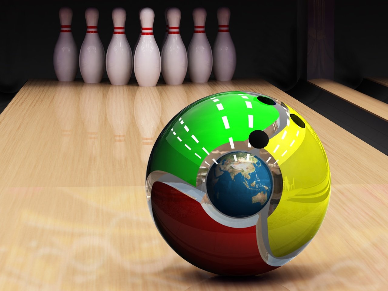 Обои игра, спорт, мяч, боулинг, the game, sport, the ball, bowling разрешение 3959x2250 Загрузить