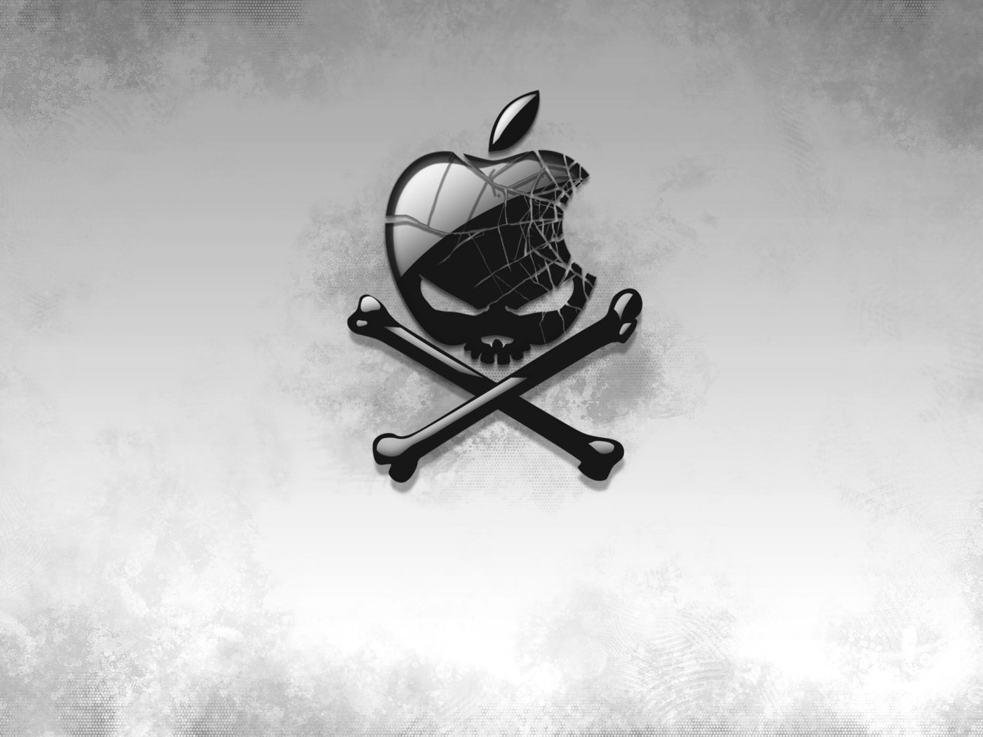 Обои череп, пиратство, веселый роджер, эппл, skull, piracy, jolly roger, apple разрешение 1920x1200 Загрузить
