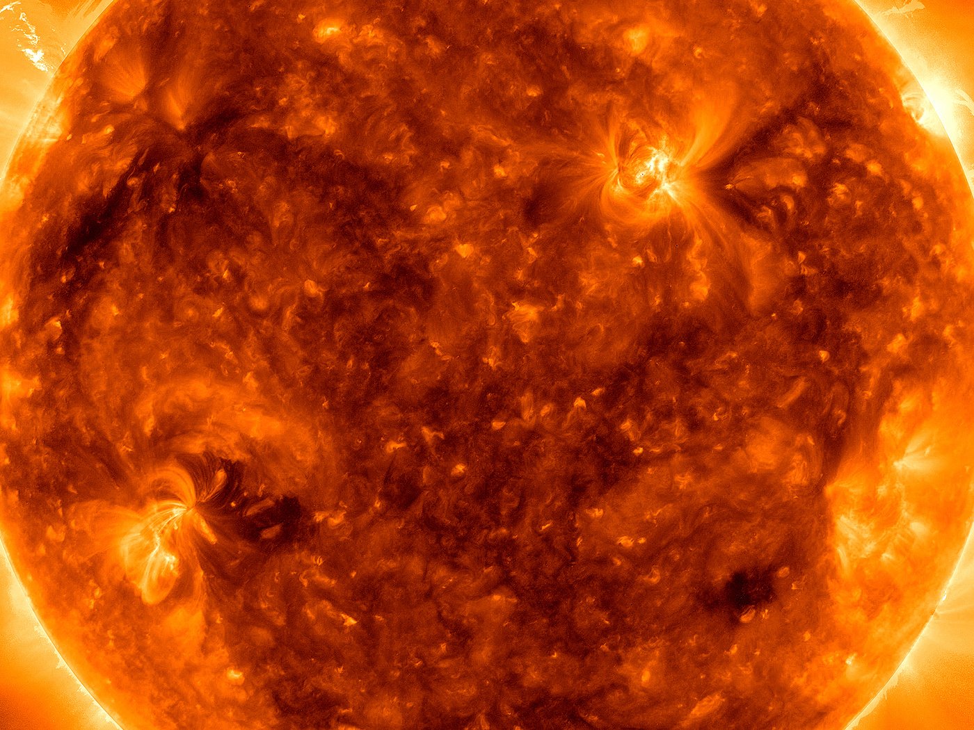 Обои солнце, жара, пекло, solar dynamics observatory, the sun, heat, hell разрешение 1920x1200 Загрузить