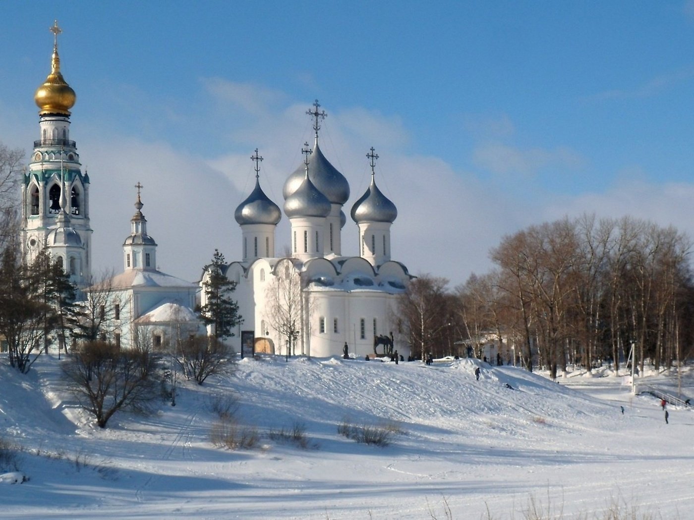 Вологда Кремль зима