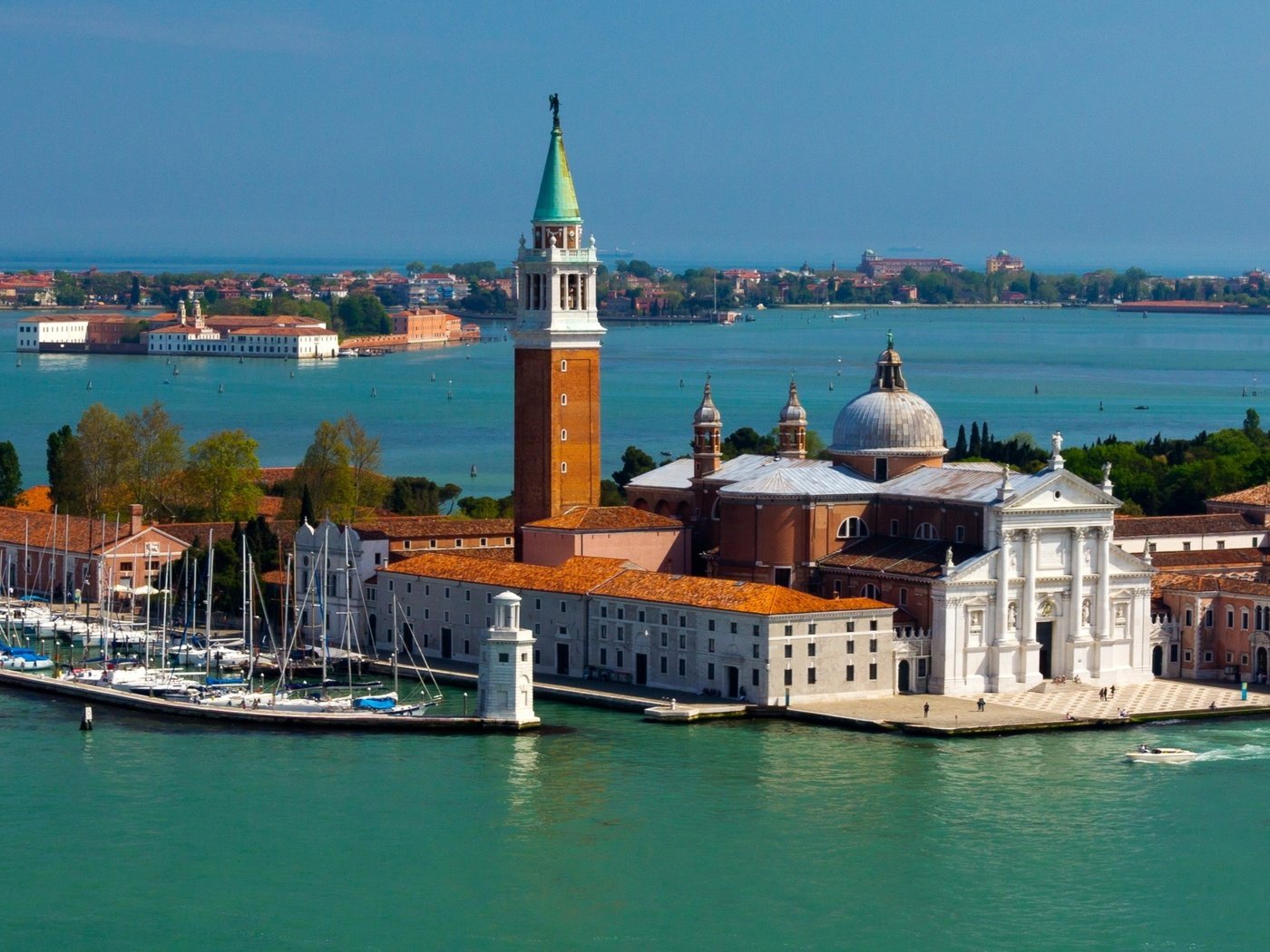 Обои город, венеция, италия, остров, сан-джорджо-маджоре, the city, venice, italy, island, san giorgio maggiore разрешение 3840x2160 Загрузить