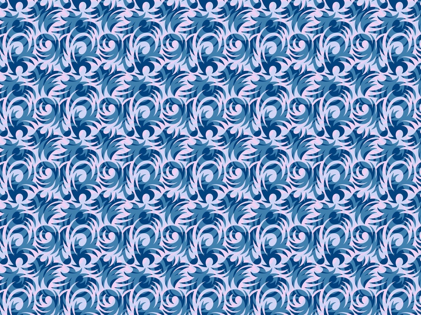 Обои текстура, синий, узор, белый, завитушки, texture, blue, pattern, white, curls разрешение 3000x3000 Загрузить