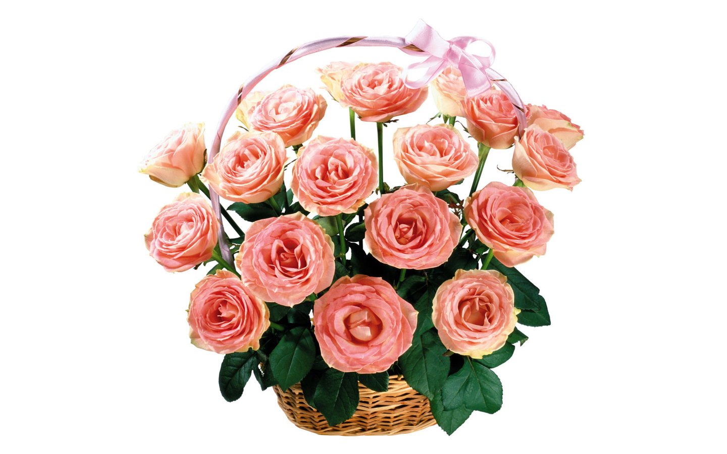 Обои цветы, розы, букет, корзинка, flowers, roses, bouquet, basket разрешение 1920x1200 Загрузить