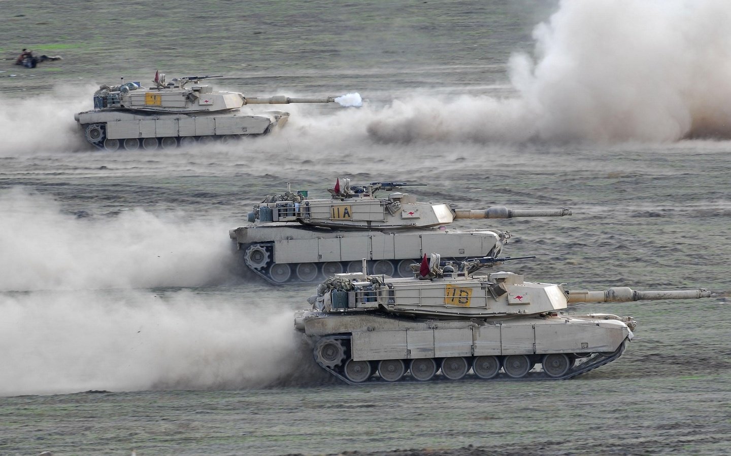 Обои танк, сша, военная техника, abrams m1a1, tank, usa, military equipment разрешение 2560x1600 Загрузить